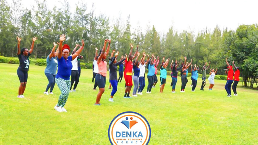Corporate Team Building & Exercise Training in Kenya | Denker